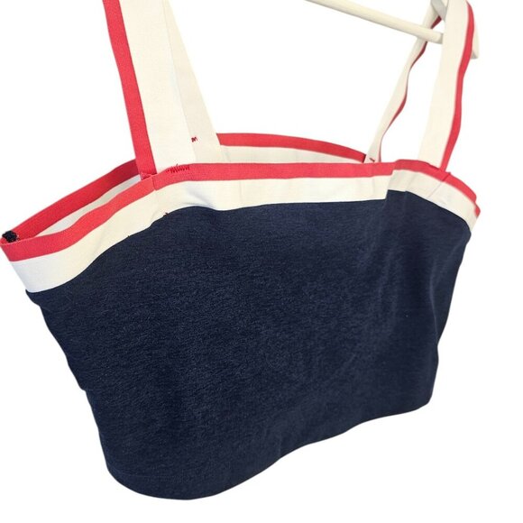 Beyond Yoga Spacedye Sea You There High Cropped Tank, Blue, Athletic ,Size L - Picture 9 of 10